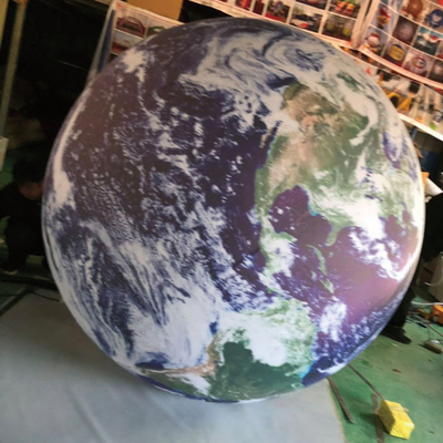 Publicidad de tela de PVC para exteriores sellados globos inflables del planeta Marte en venta