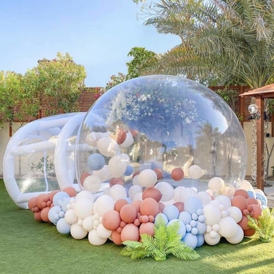 Fiesta al aire libre Inflable Transparente Tienda de iglú alquiler clara Cúpula de burbujas Tienda de burbujas inflables Casa de globos para niños