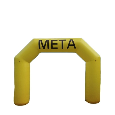Eventos de carrera Arco de acabado inflable Sublimación de colorante térmico personalizado Arco de acabado inflable