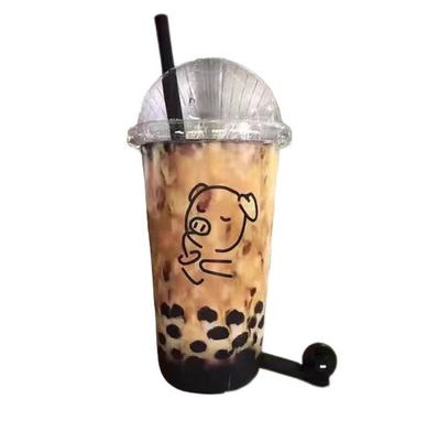 Publicidad personalizada Taza de botella inflable gigante para evento de promoción botella de leche de té taza de té ganador botella inflable puede