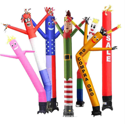 Precio de fábrica personalizado Hombre bailarín títere publicidad personalizada Club inflable bailarín de aire