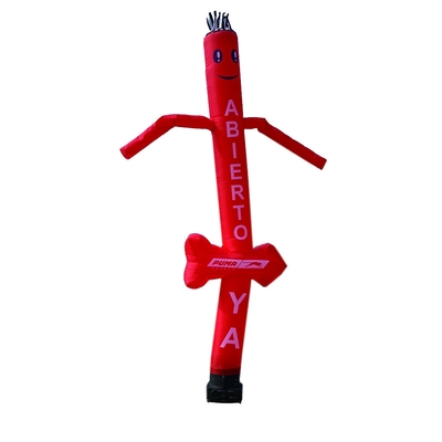Bailador de aire a medida de fábrica hombre de onda inflable Bailador de tubo de aire de cielo con bailador de aire de aire para publicidad