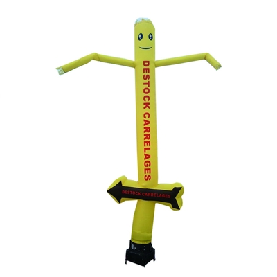 Bailador de aire a medida de fábrica hombre de onda inflable Bailador de tubo de aire de cielo con bailador de aire de aire para publicidad