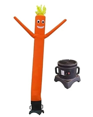 Personalizado 10ft 20ft de publicidad bomba inflable hombre soplar gigante brazo de agitación mosca chico ondulado muñeco con soplador