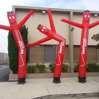 Personalizado 10ft 20ft de publicidad bomba inflable hombre soplar gigante brazo de agitación mosca chico ondulado muñeco con soplador