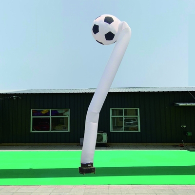 Bailador de aire inflable de 3 metros ondeando tela de Oxford hombre bailando cielo