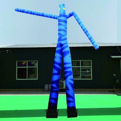 Material de Oxford Danzante de aire de piernas dobles Inflable Certificado CE