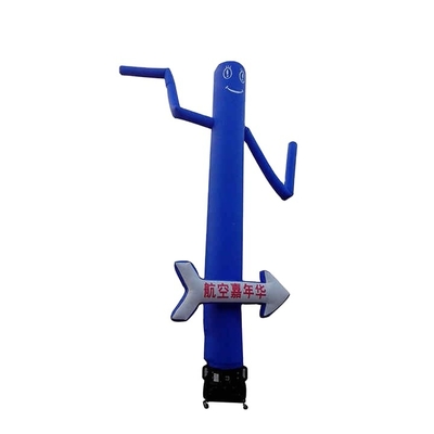 dibujos animados 20ft Air Dancer Tube Man Agitando Publicidad Muñeco de mano inflable