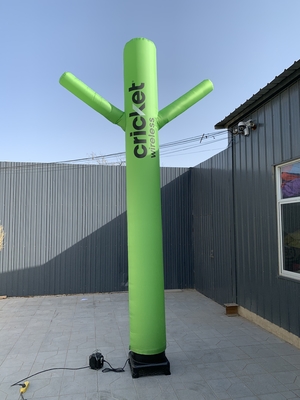 Bailador de aire inflable de una sola pierna Bailador de aire acelerado al aire libre personalizado