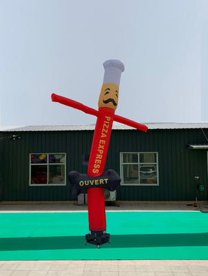 Tamaño 5m Hombre de tubo inflable personalizado con soplador para promoción