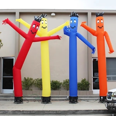 Nylon 66 Air Dancing Man publicidad tamaño personalizado 5m con soplador