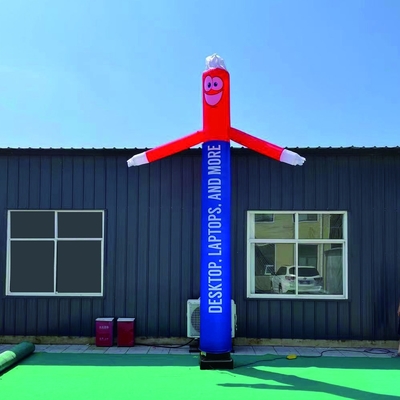 Locos agitadores de publicidad bailarines de aire tipo de tubo inflable personalizado