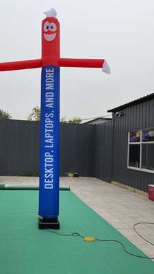 Locos agitadores de publicidad bailarines de aire tipo de tubo inflable personalizado