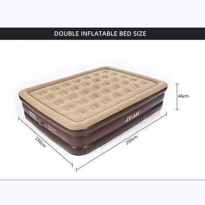 Sofá de cama inflables de PVC plegable de alta calidad con bomba de aire
