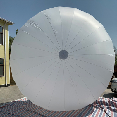Logotipo personalizado de alta calidad Impresión completa Publicidad al aire libre Helio Balón de PVC inflable con luz