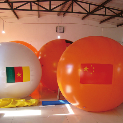 Nueva publicidad Eventos al aire libre inflables Globos de helio / globos de marketing para publicidad