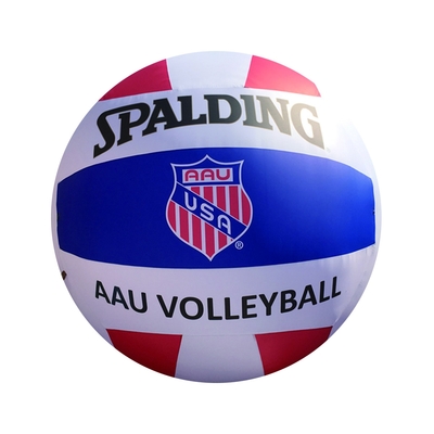 Venta caliente de PVC gigante globo de helio inflable PVC blanco con logotipo y luz LED