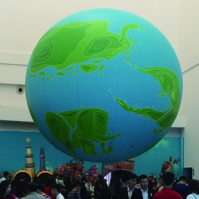 PVC inflables Venus Planeta colgante inflables ocho planetas iluminados globo del sistema solar para la decoración