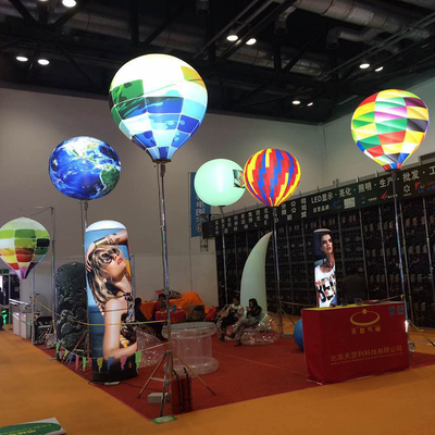 Pvc publicidad sellados globos inflables, diseño personalizado bolas inflables
