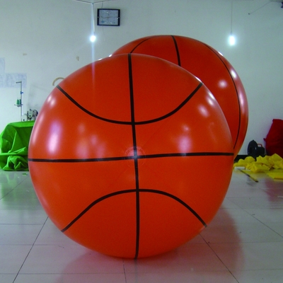 Balón volante de helio inflable de PVC sellado por aire con logotipo para publicidad