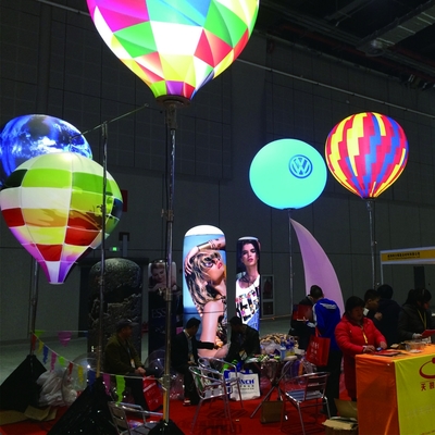 Nuevo Producto Cielo Gigante Gran Esfera Publicidad Iluminación LED PVC Balón Inflables Helio Planeta Balón para la Decoración de Eventos