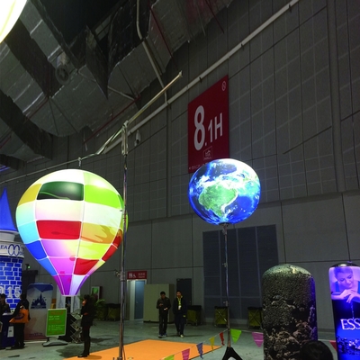 Nuevo Producto Cielo Gigante Gran Esfera Publicidad Iluminación LED PVC Balón Inflables Helio Planeta Balón para la Decoración de Eventos