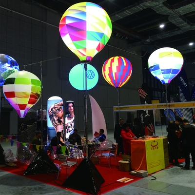 Nuevo Producto Cielo Gigante Gran Esfera Publicidad Iluminación LED PVC Balón Inflables Helio Planeta Balón para la Decoración de Eventos