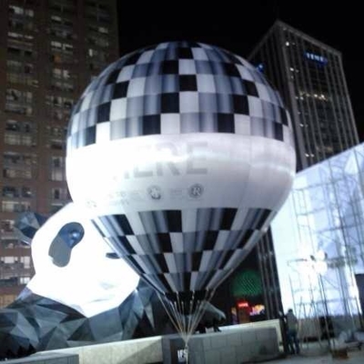 Logotipo personalizado precio barato publicidad globos gigante gran globo de helio inflable