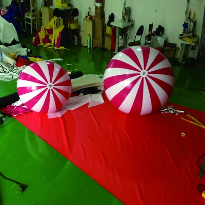 Esfera gigante de publicidad globo volador globo de helio personalizado para evento deportivo