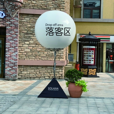 Balón inflables gigantes personalizados Publicidad Iluminación de inflación Balón de helio de PVC