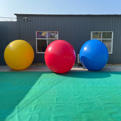 Nueva llegada Personaliza varios colores de PVC publicidad gigantes inflables globo aerostático con logotipo y diseño gratuito