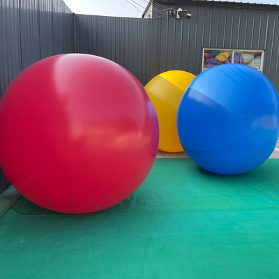 Nueva llegada Personaliza varios colores de PVC publicidad gigantes inflables globo aerostático con logotipo y diseño gratuito