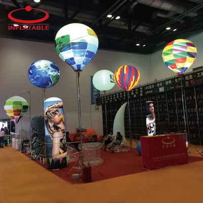 Precio de fábrica Servicio OEM Promoción Logotipo de impresión personalizado Balón inflable de PVC para decoración de eventos