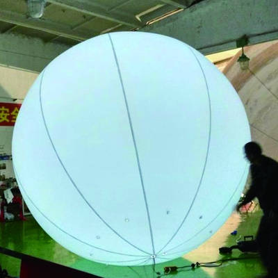 Impresión digital completa PVC hermético Inflable 4 m Helio publicitario Balón flotante para actividades promocionales