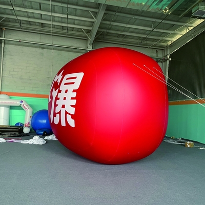 Venta de fábrica Personalización 22S PVC gigante inflable de publicidad globo de aire de helio