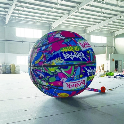 gigante de 3 m de tamaño cielo naranja bailarín luz cúpula globos aerost tico publicidad inflado globos inflables hombre venta en buen material