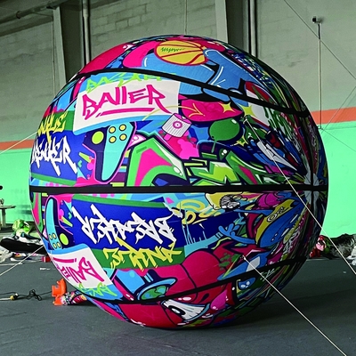 gigante de 3 m de tamaño cielo naranja bailarín luz cúpula globos aerost tico publicidad inflado globos inflables hombre venta en buen material