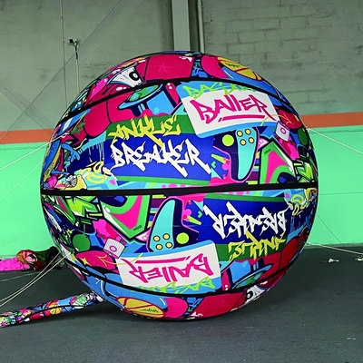 gigante de 3 m de tamaño cielo naranja bailarín luz cúpula globos aerost tico publicidad inflado globos inflables hombre venta en buen material