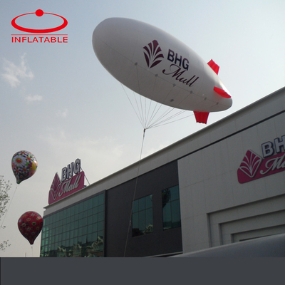 Nueva llegada Personalizar chino de varios colores de PVC Publicidad globo gigante Inflables dirigible OVNI