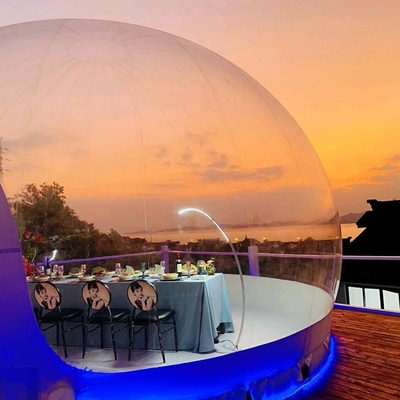 Casa de burbujas transparentes 3 metros Cúpula de globo inflable para niños o adultos Fiestas de la fábrica de carpas inflables