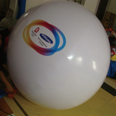 Publicidad de tela de PVC para exteriores sellados globos inflables del planeta Marte en venta