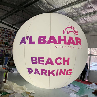 Patrón personalizado Gran globo de luna inflables Globo Led Fiestas Eventos Decoración al aire libre Gran globo de helio