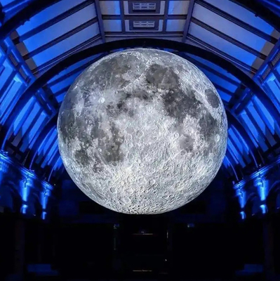 Precio de fábrica Decoración publicidad gigante modelo de luna inflable globo lunar inflable grande con luz led