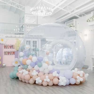 Lujosa tienda de iglu con cúpula, tienda de burbujas inflable, alquiler de fiesta, casa de globos.