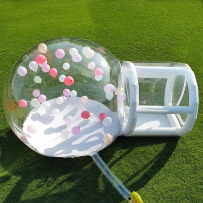 Fiesta al aire libre Inflable Transparente Tienda de iglú alquiler clara Cúpula de burbujas Tienda de burbujas inflables Casa de globos para niños
