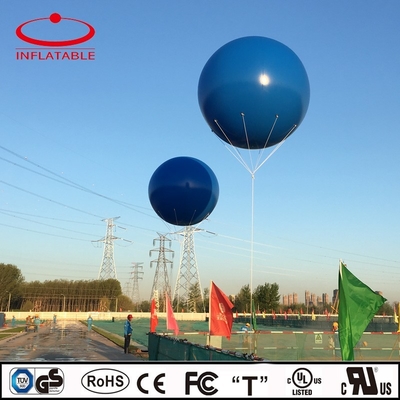 0.15mm de material de PVC un globo de color 2m para los niños juegan en la hierba o el suelo juego globo de juego