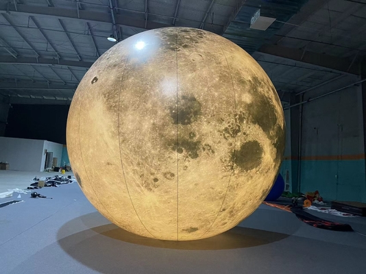 Por mayor Gran Luna Inflable Gigante Planeta Balón Balón Salto Luna Inflable con LED
