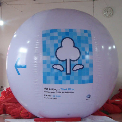 Decoraciones al por mayor Logotipo personalizado Pvc Inflatable Publicidad Gigante Gran globo inflable de helio