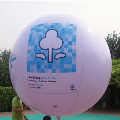 Decoraciones al por mayor Logotipo personalizado Pvc Inflatable Publicidad Gigante Gran globo inflable de helio