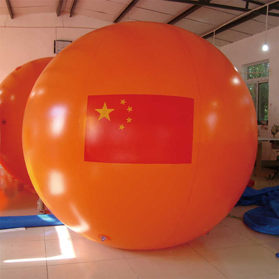 Venta caliente Buen precio Tamaño personalizado Inflable de publicidad PVC globo de helio